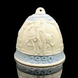 1990 Christmas Bell 1015641 - Lladro Porcelain Ornament