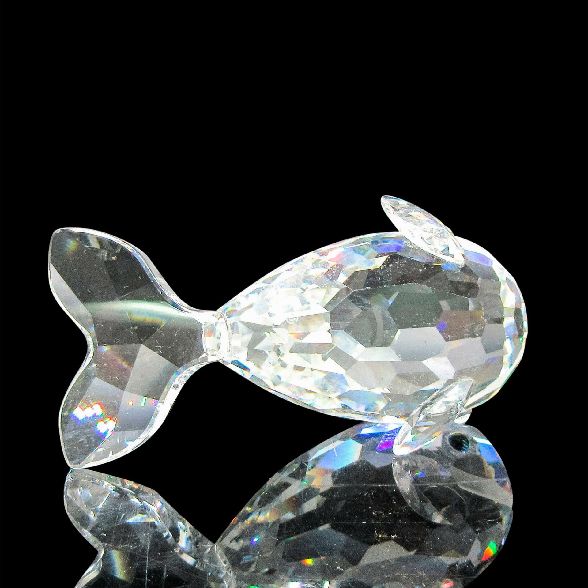 Swarovski Silver Crystal Figurine, Whale - Bild 3 aus 4