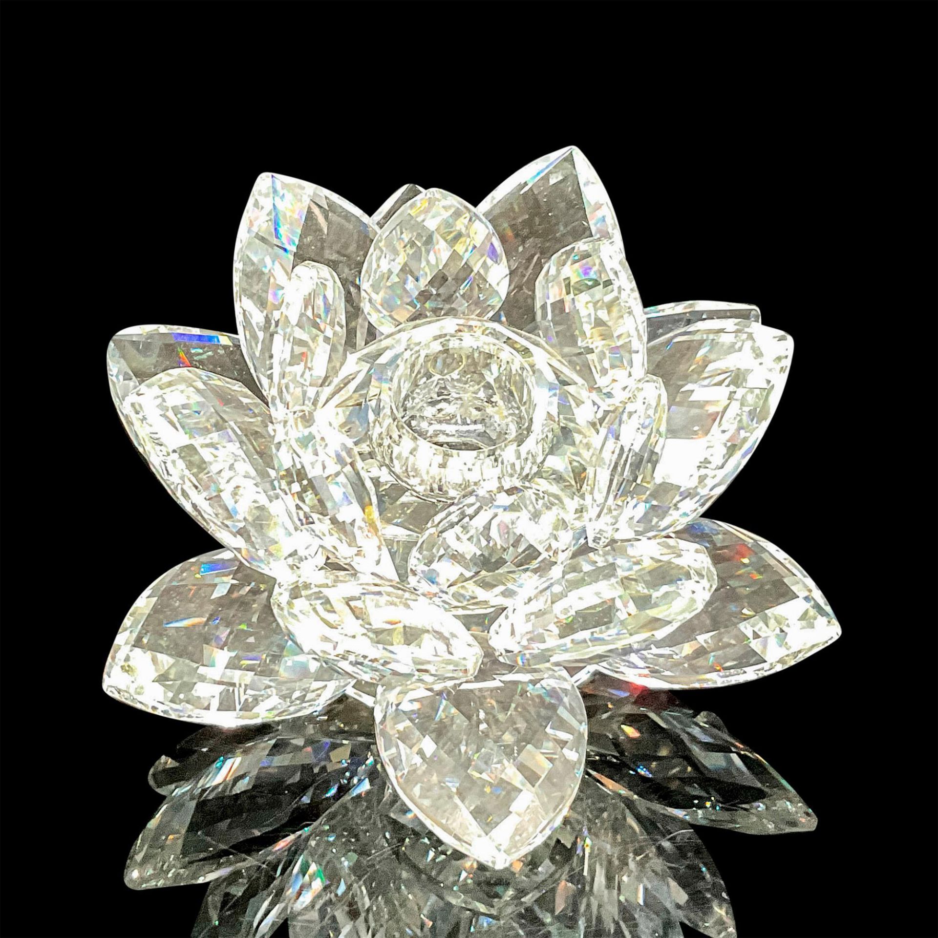 Swarovski Crystal Candleholder, Waterlily Large - Bild 2 aus 3