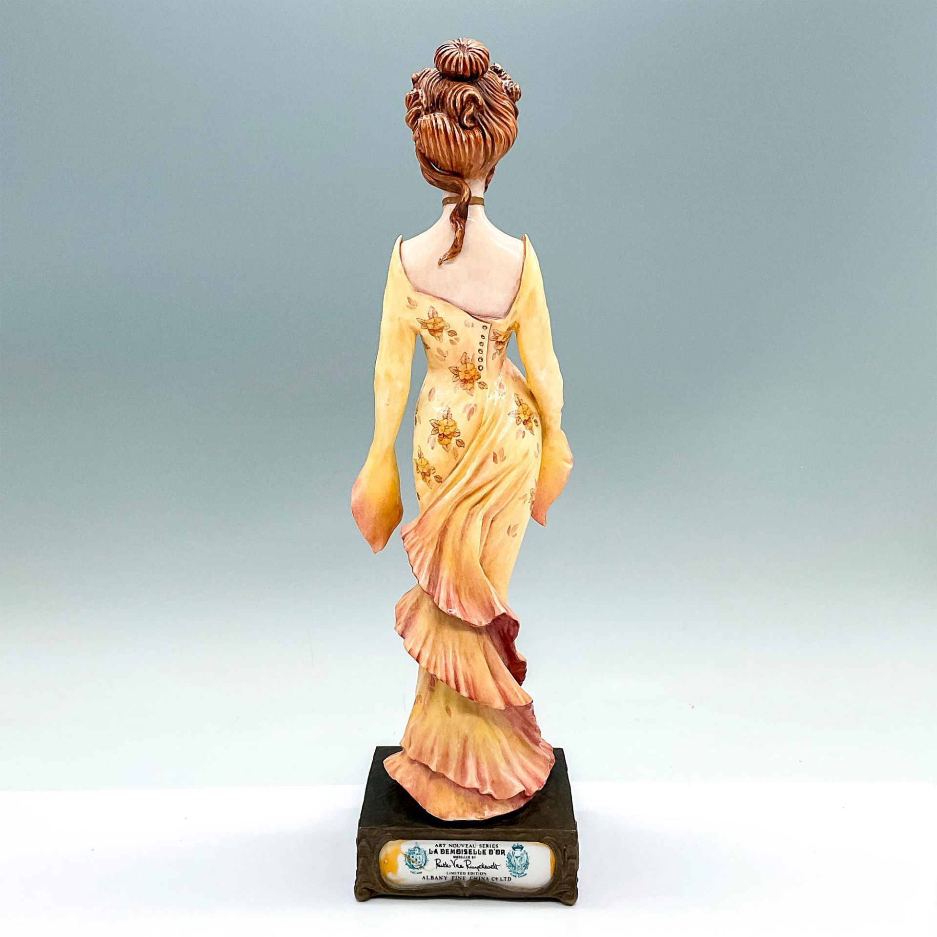 Albany Fine China Art Nouveau Figurine, La-Demoiselle D'or - Image 4 of 6