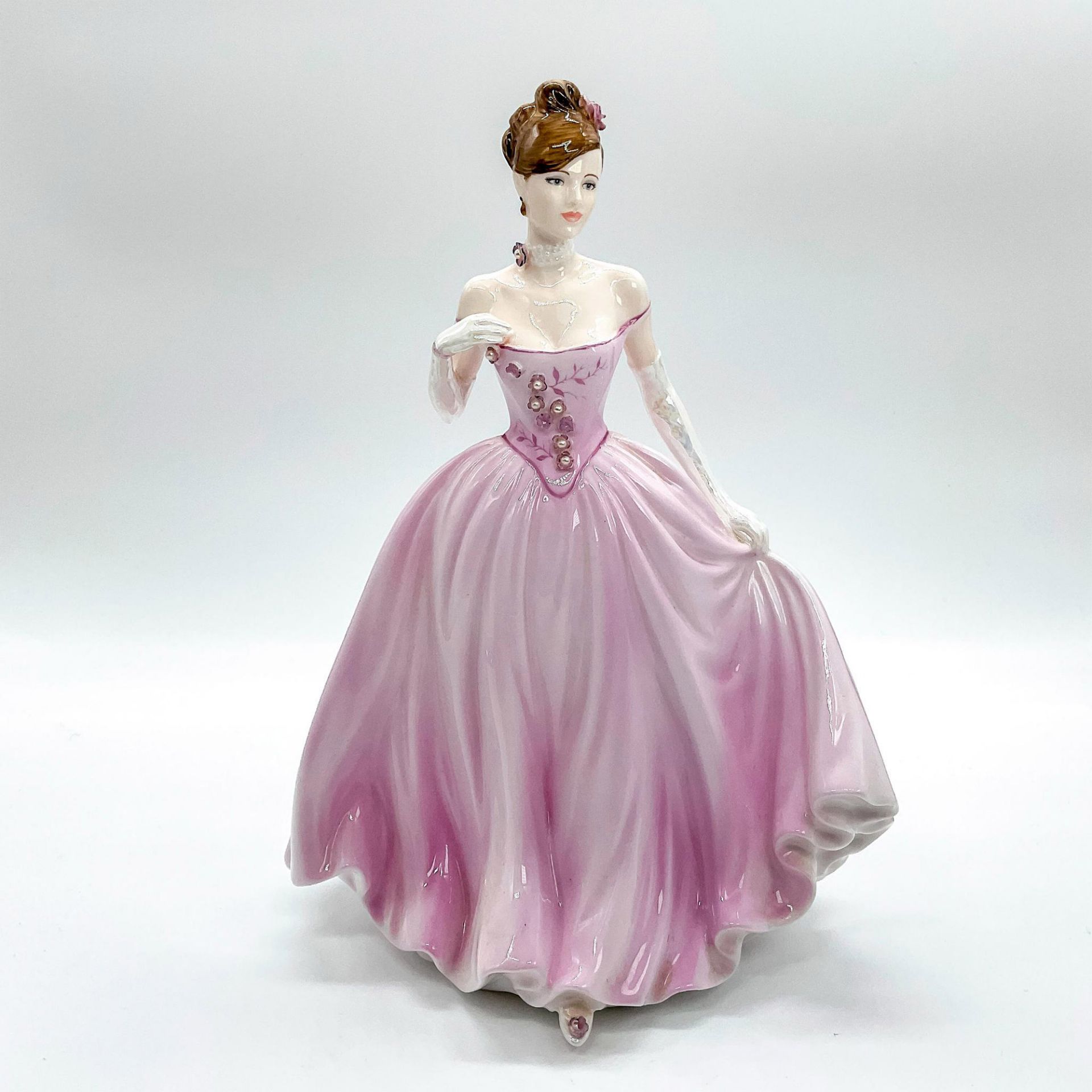 Coalport Figurine, The Rose Ball - Image 2 of 4