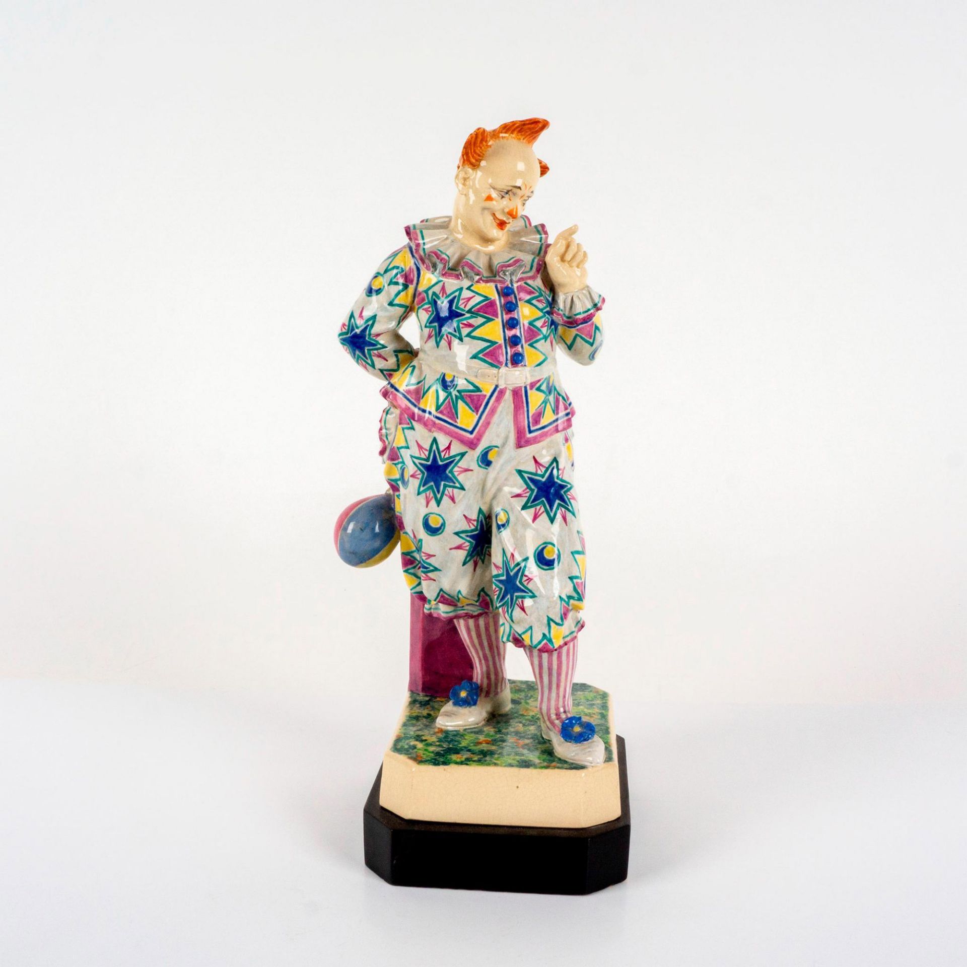Charles Vyse Pottery Figure, Clown - Image 2 of 5