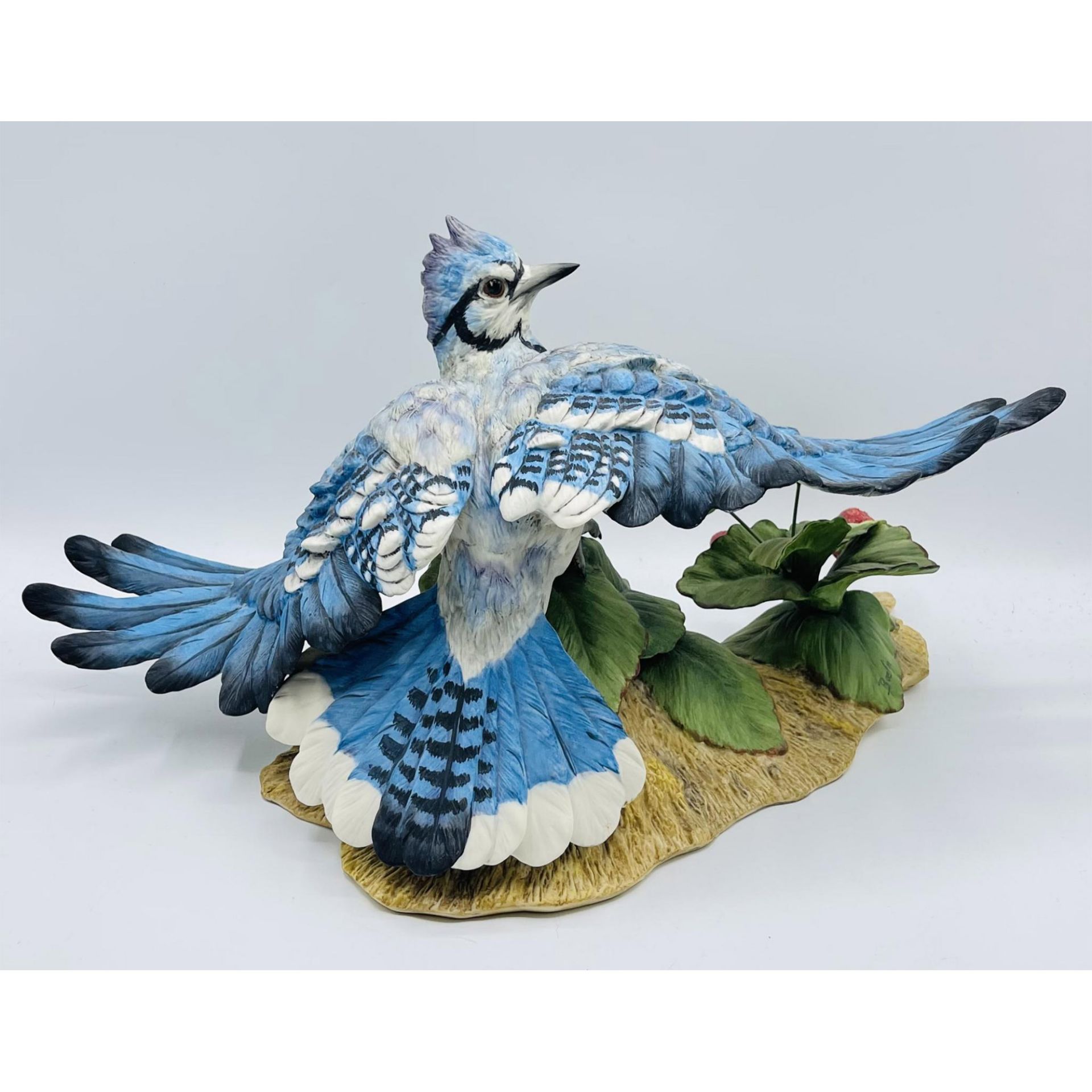 Boehm Limited Edition Bird Figurine, Blue Jay Female 40544 - Bild 5 aus 6
