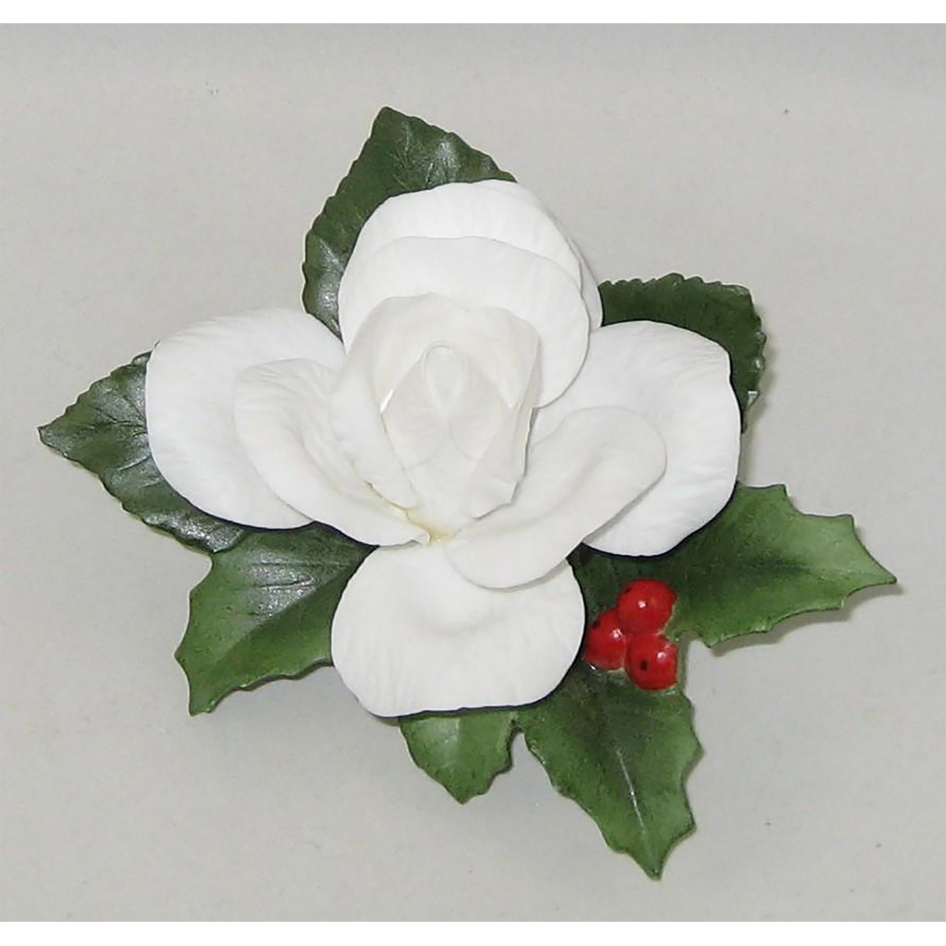 Boehm Porcelain Flower Sculpture, Christmas Rose F434 - Bild 2 aus 6