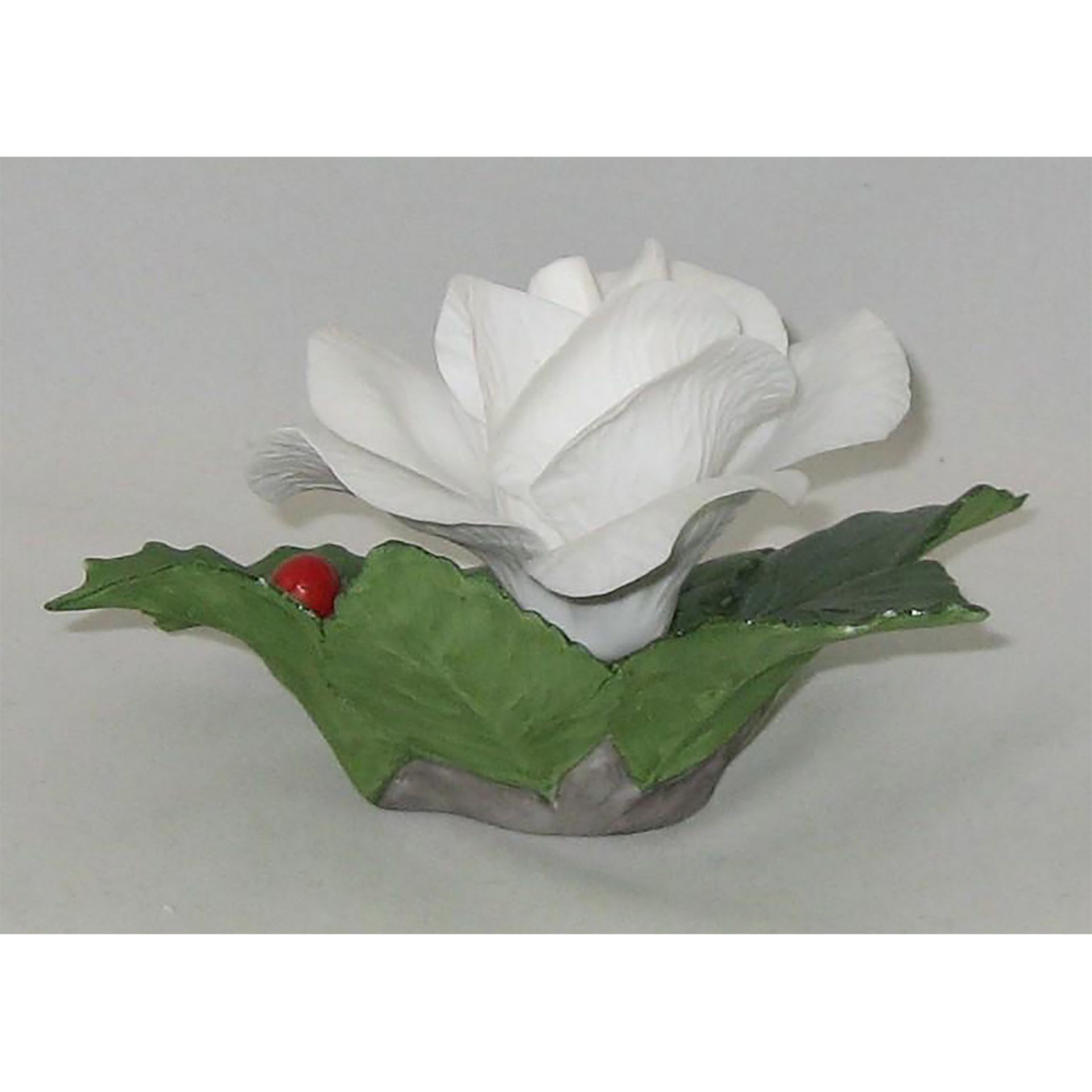 Boehm Porcelain Flower Sculpture, Christmas Rose F434 - Bild 5 aus 6