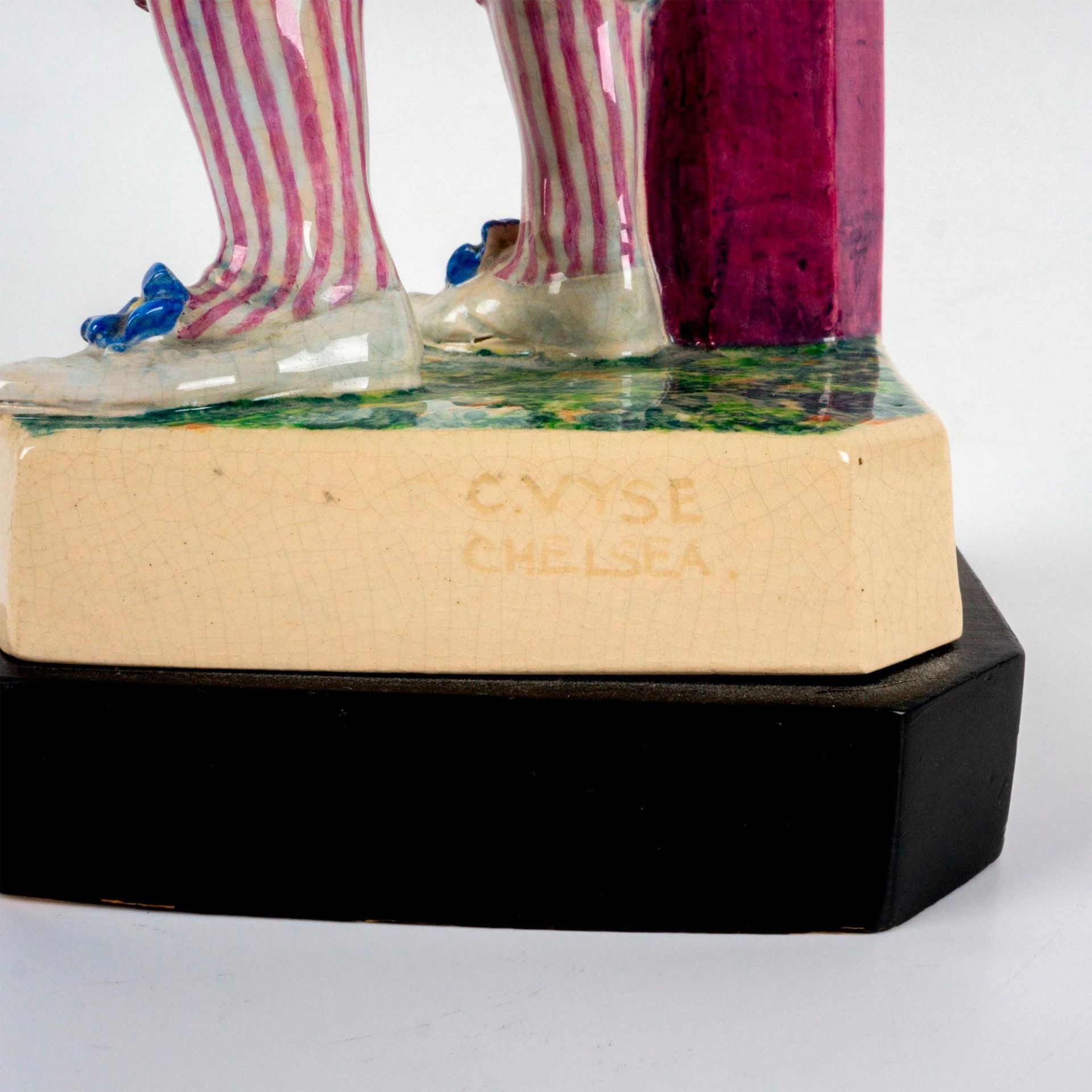 Charles Vyse Pottery Figure, Clown - Image 3 of 5