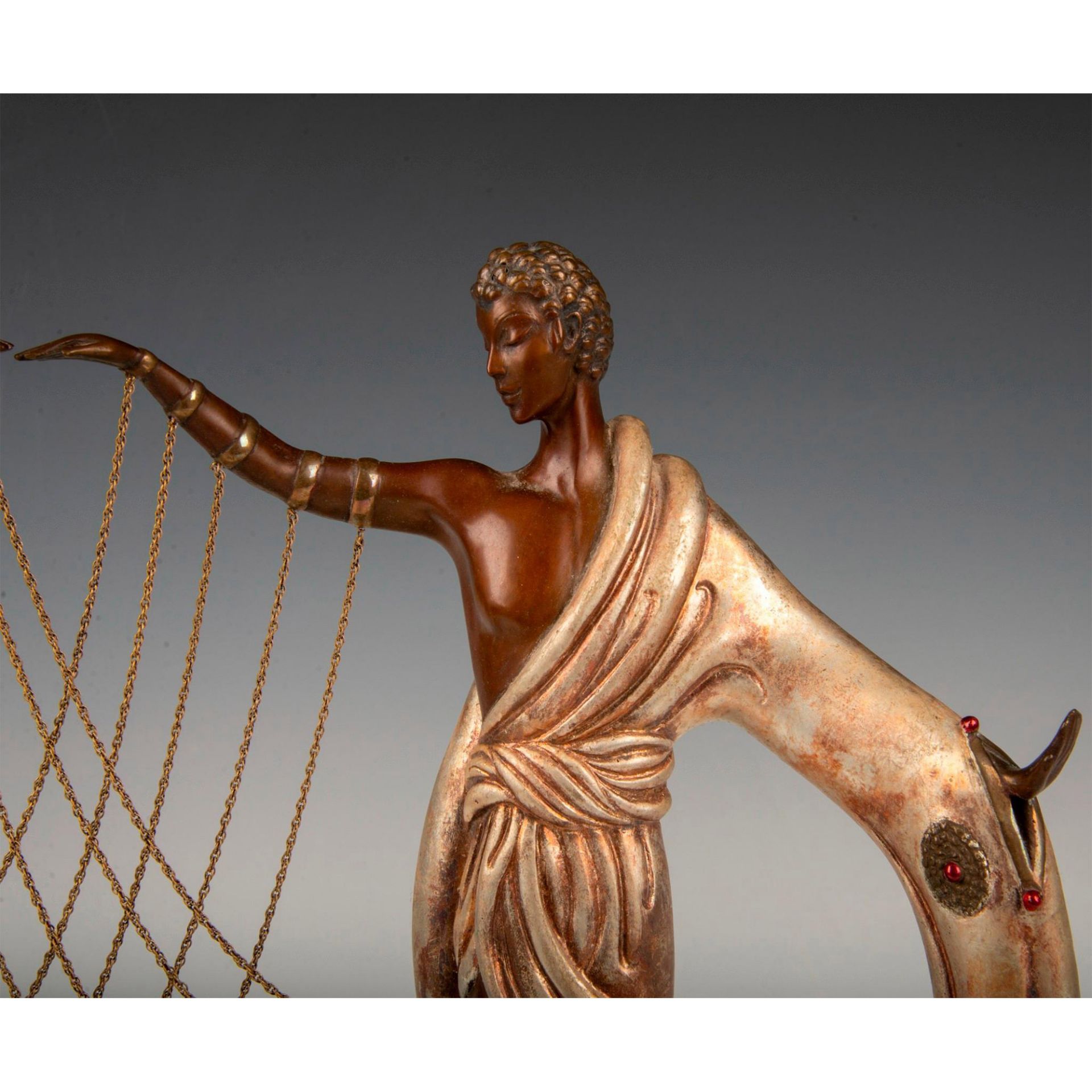 Erte (French, 1892-1990) Bronze Sculpture Signed, Wedding - Image 7 of 15