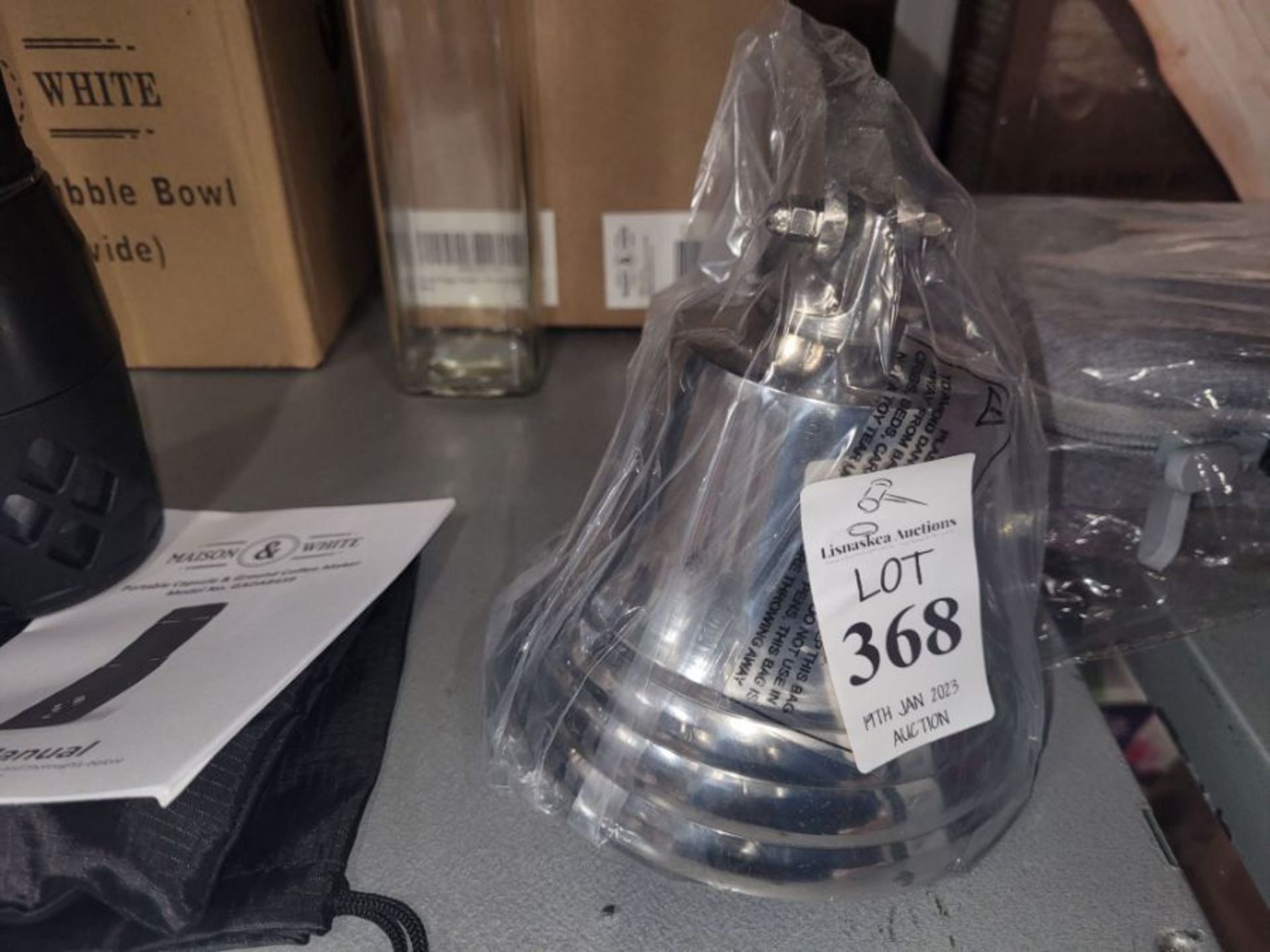 LARGE BELL SILVER