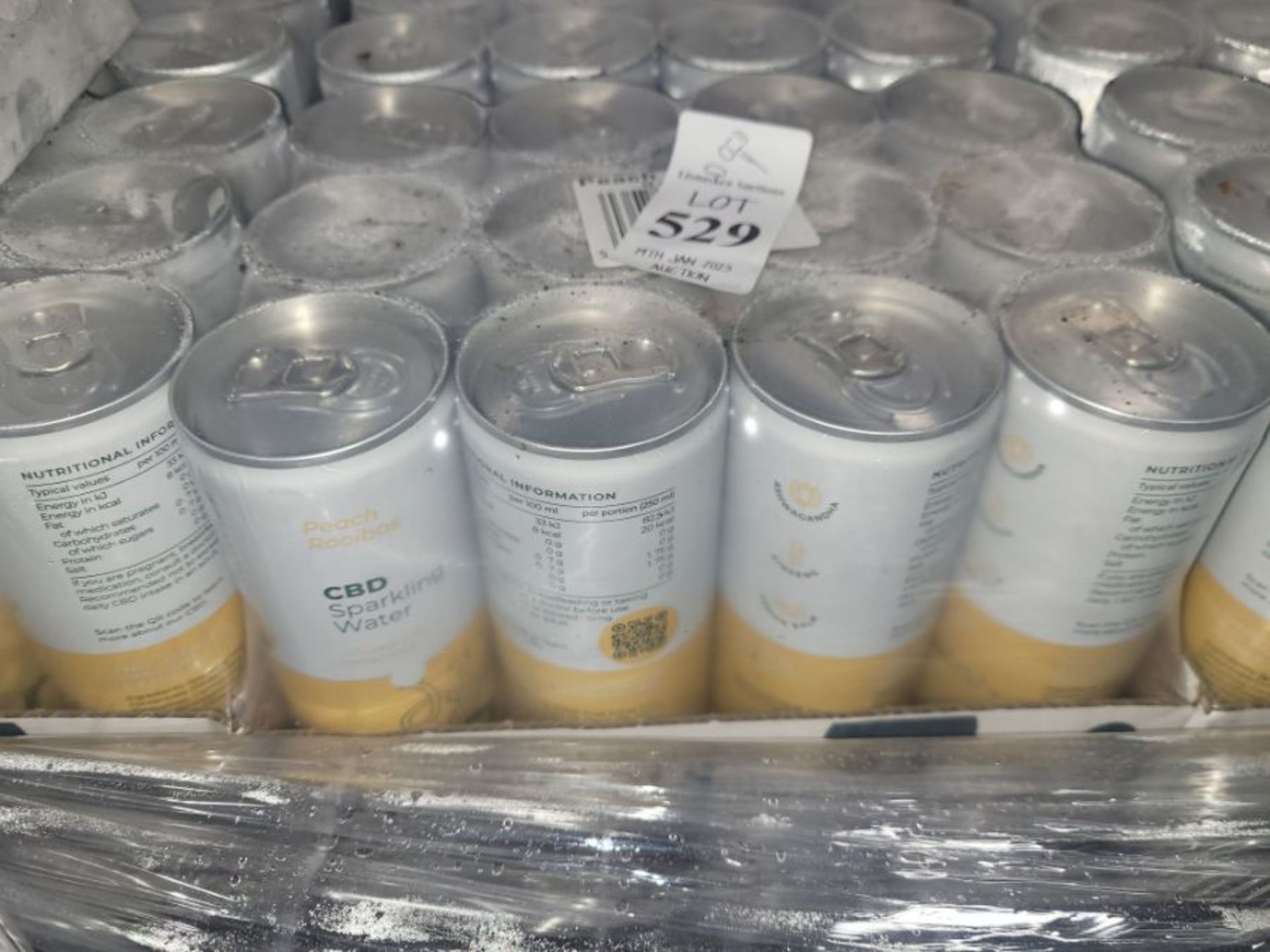 5X CASE OF 12 THREE DOTS GRAPEFRUIT CBD SPARKING WATER (60 CANS) O.O.D.