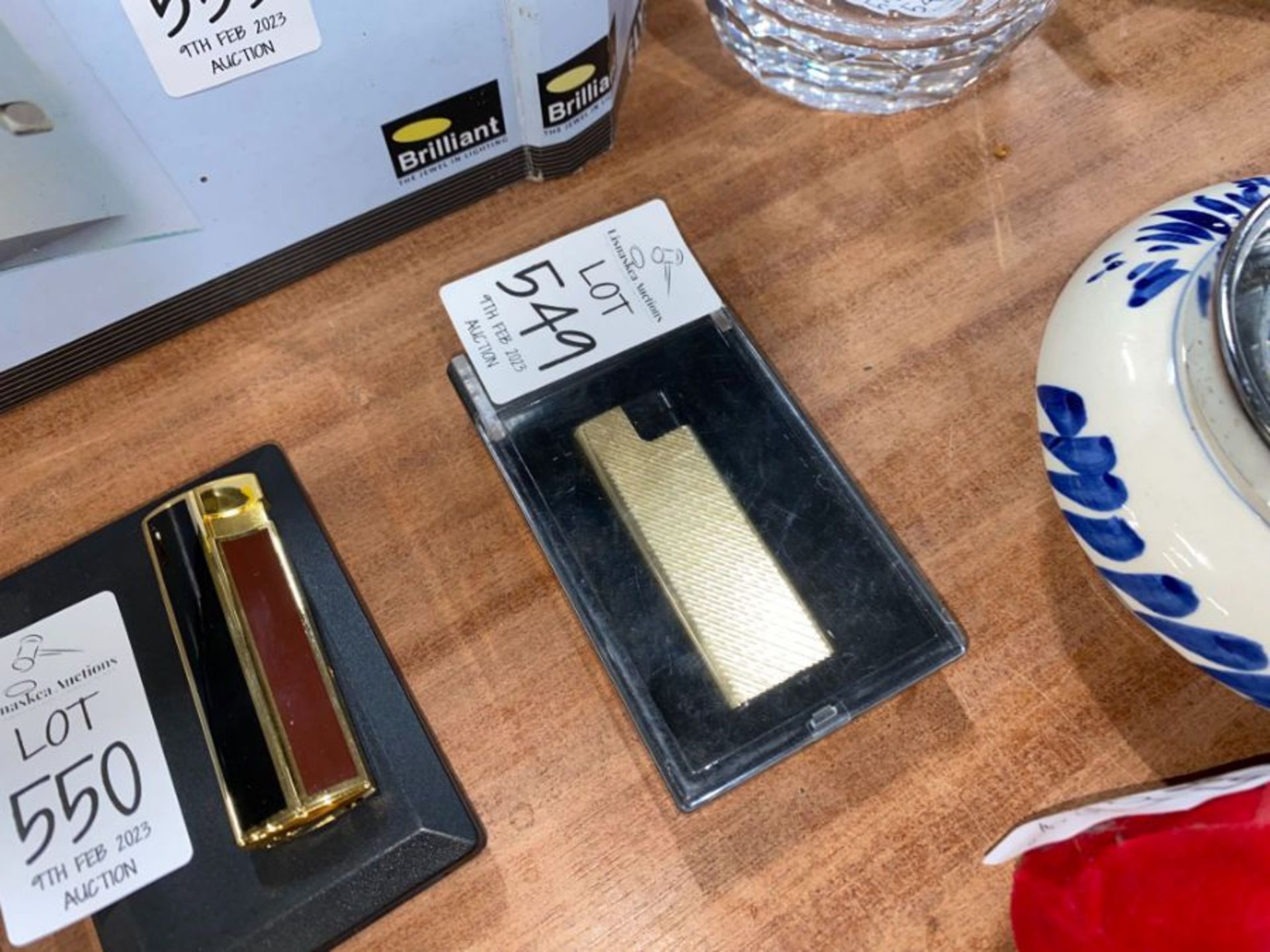 GOLD COLOURED LIGHTER IN CASE