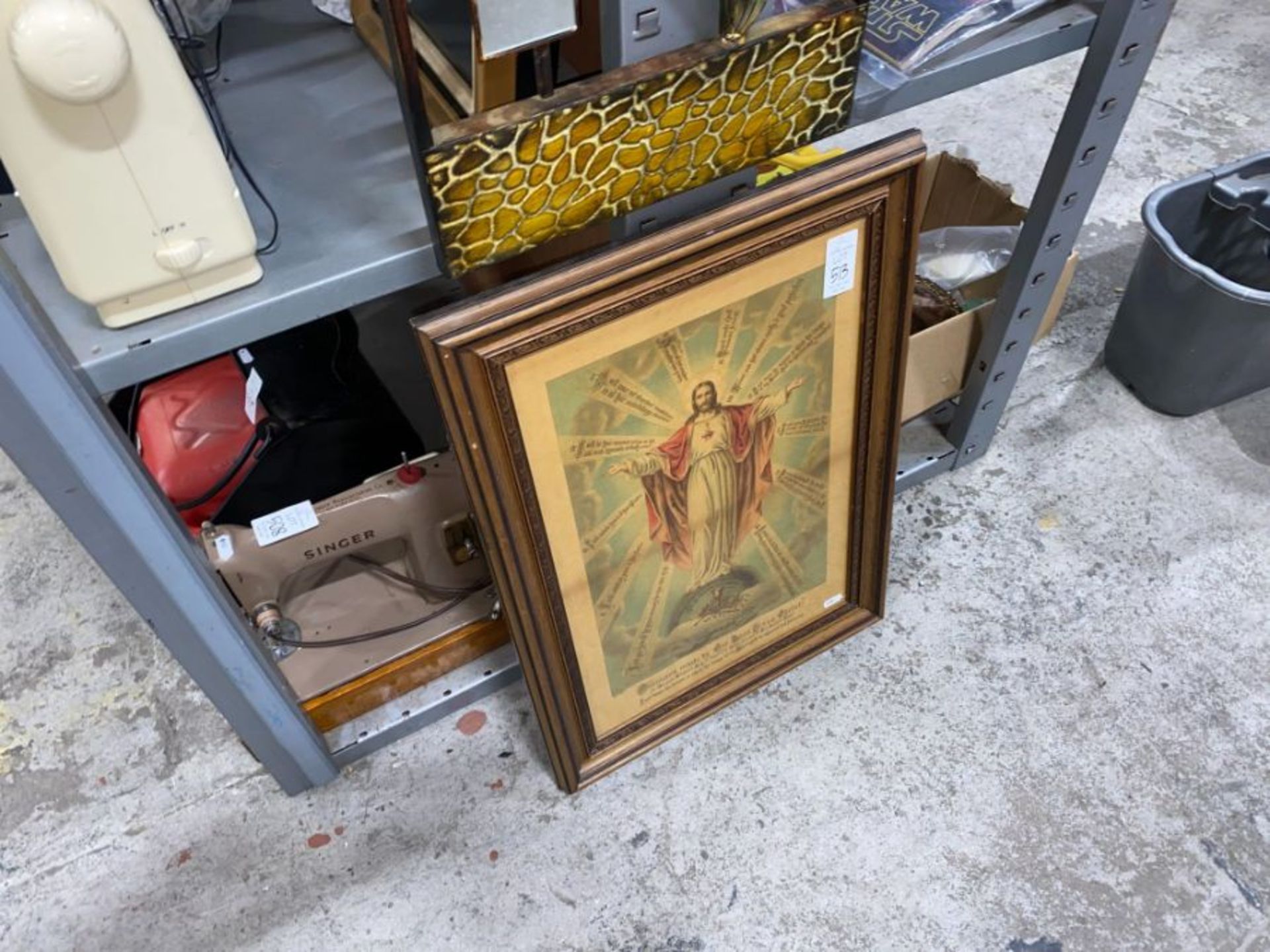 FRAMED JESUS CHRIST PICTURE