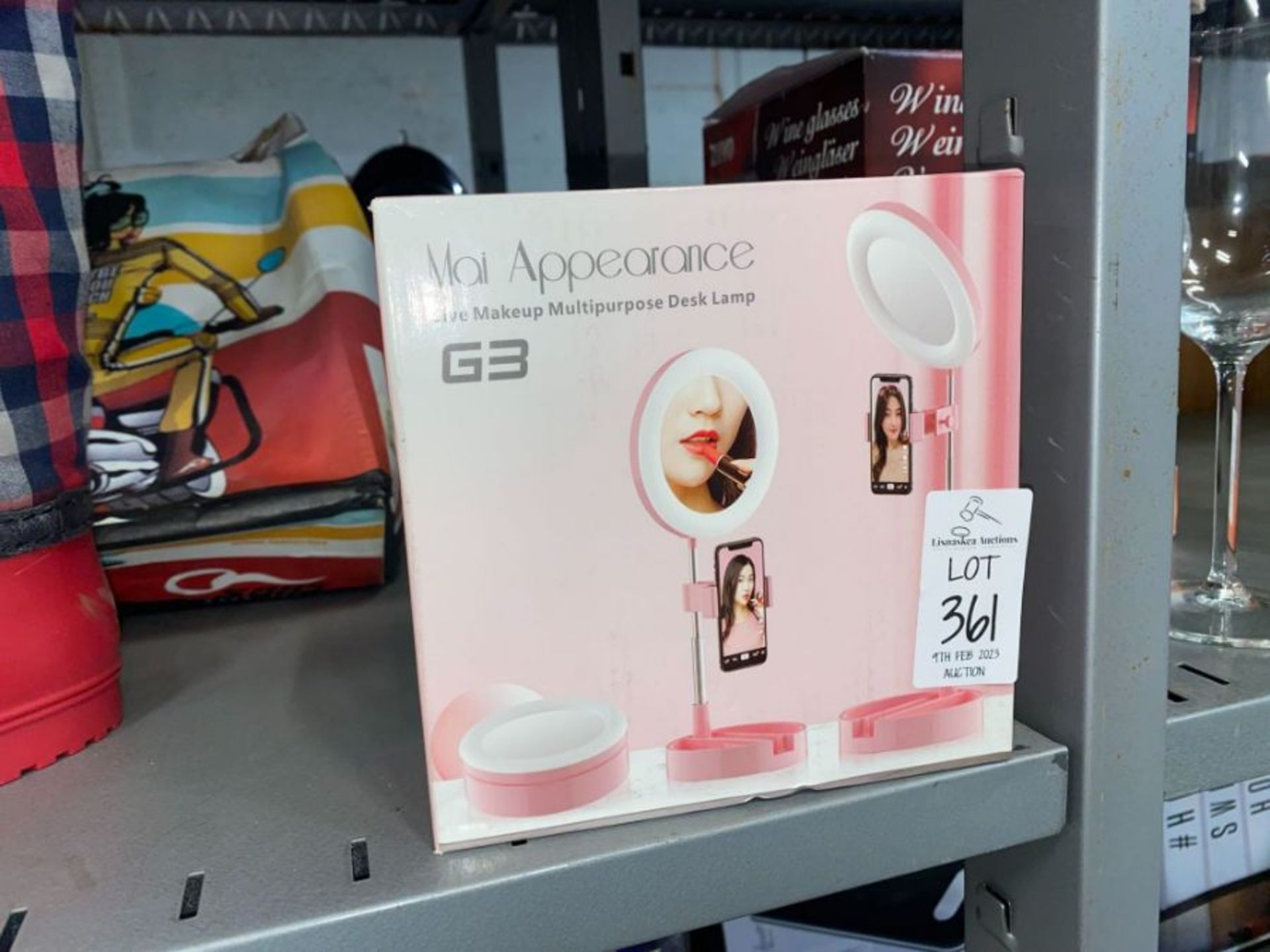 G3 MAI APPEARANCE MAKE UP MIRROR DESK LAMP (NEW)