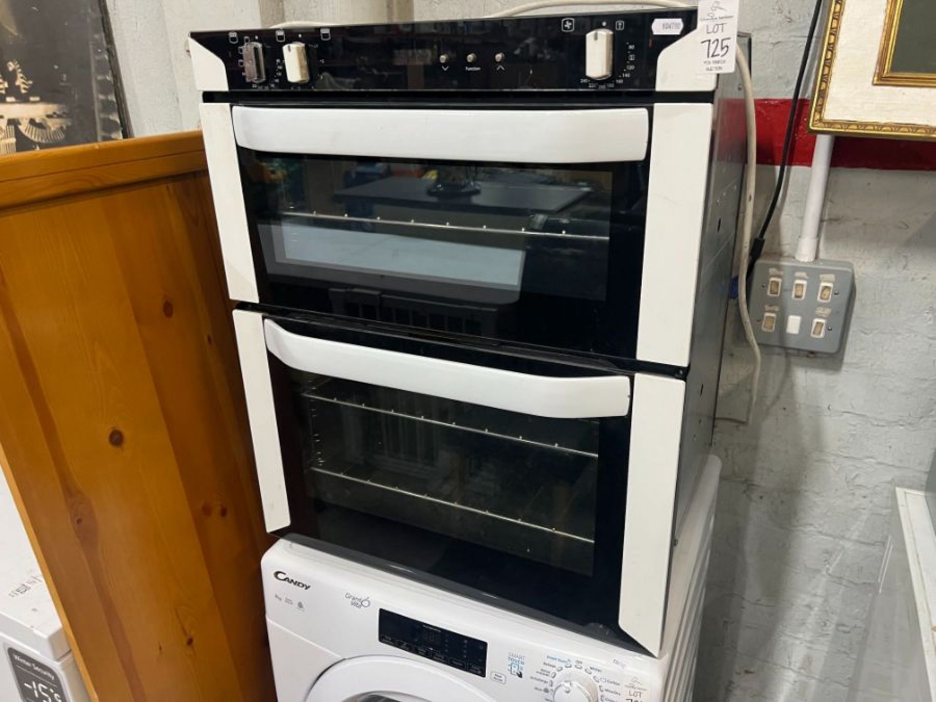 DOUBLE INTEGRATED OVEN/ GRILL (WORKING)