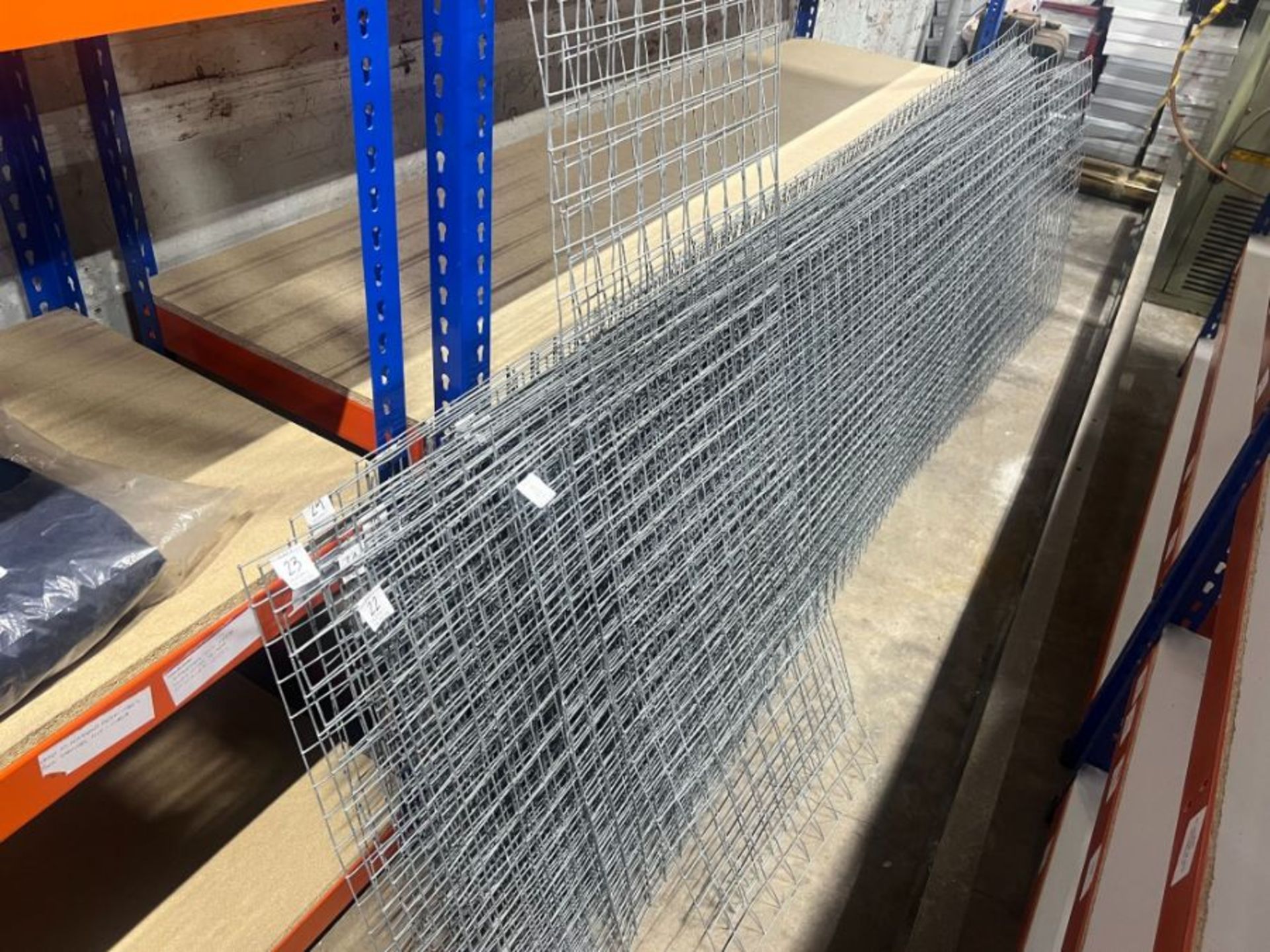 3X SHEETS OF GALVANISED MESH WIRE SHEETS (110" X 32")