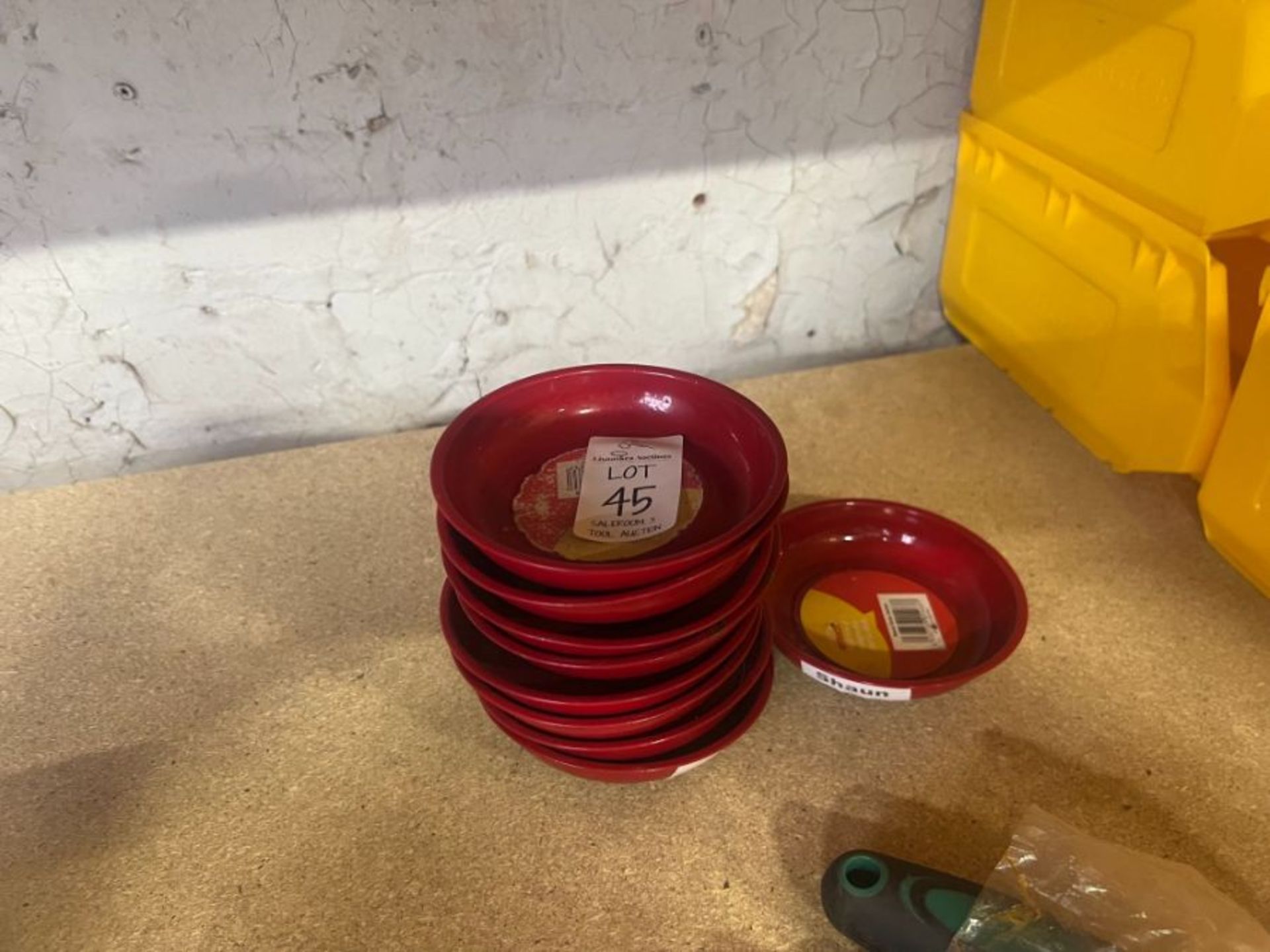 9X AM-TECH 6" MAGNETIC PARTS DISHES