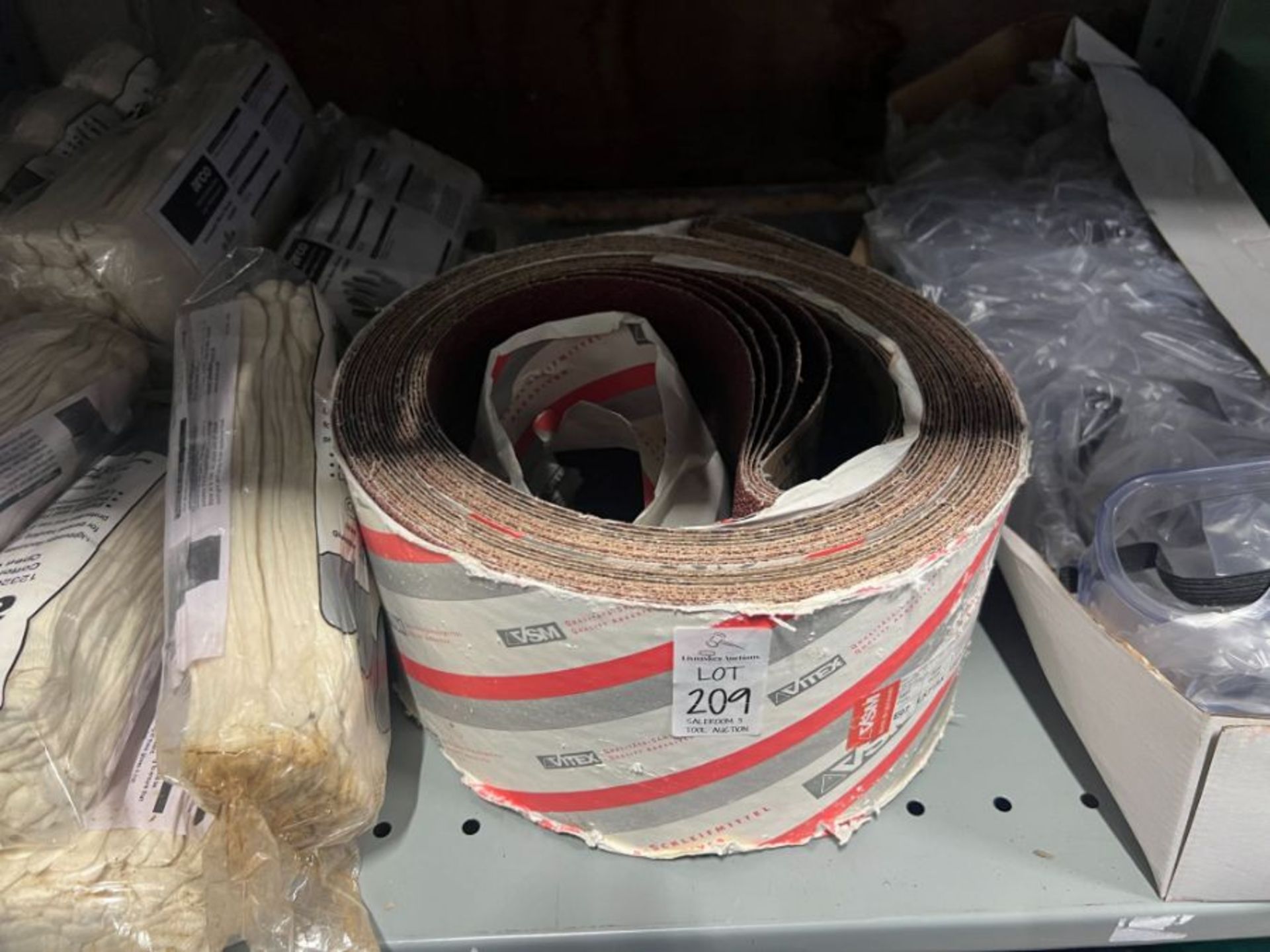 20X VSM E07 LK719X SANDING BELT SHEETS (NO HAMMER VAT)