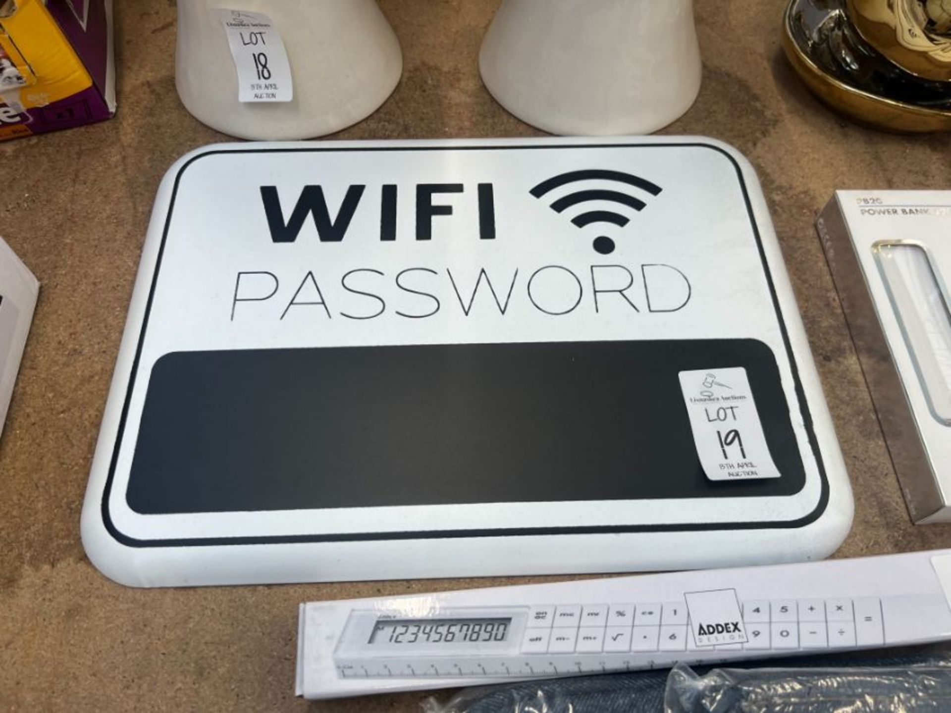 WIFI PASSWORD CHALK BOARD (NEW)