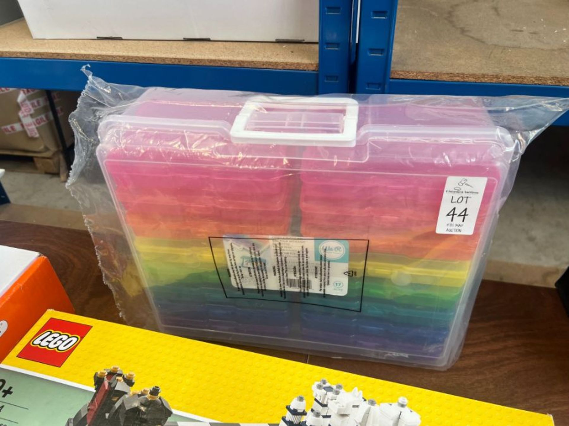 PLASTIC COLOURED STORAGE CASE