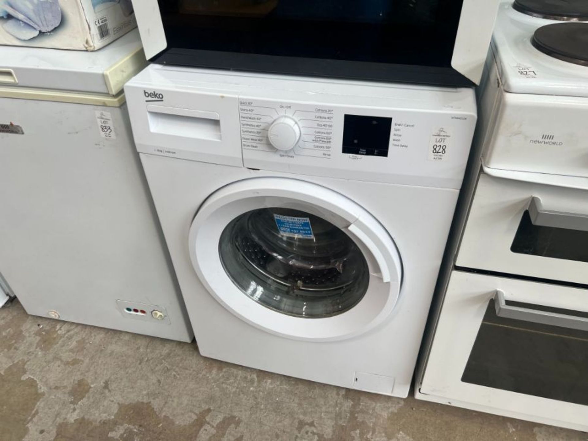 BEKO 8KG WASHING MACHINE (WORKING)