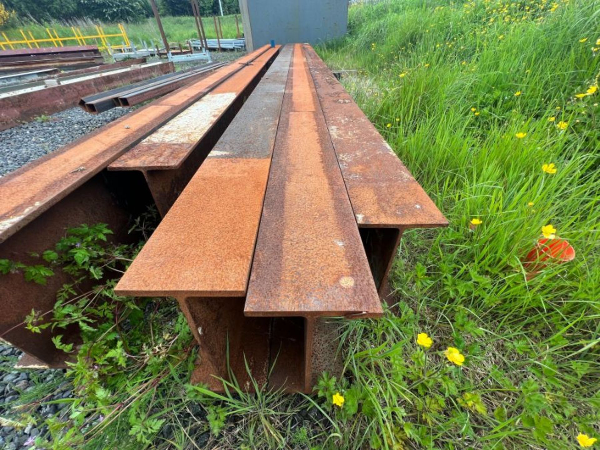 22FT X 14" X 7" HEAVY STEEL GIRDER