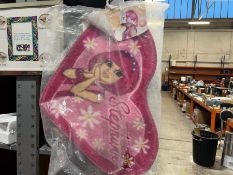 LAZYTOWN STEPHANIE HEART FLOOR MAT (NEW)