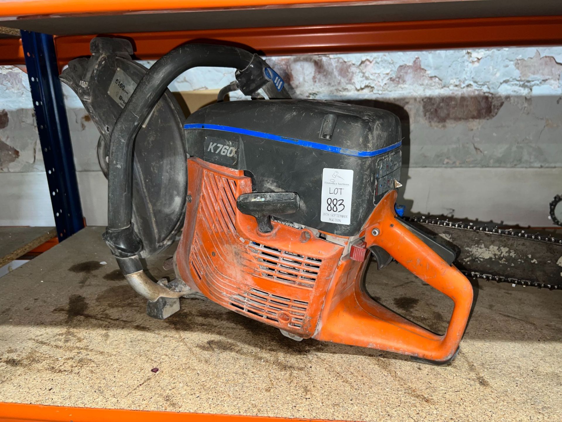 HUSQVARNA K760 PETROL QUICKCUT (WORKING)