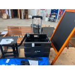 BLACK COLLAPSIBLE CRATE TROLLEY (NEW)
