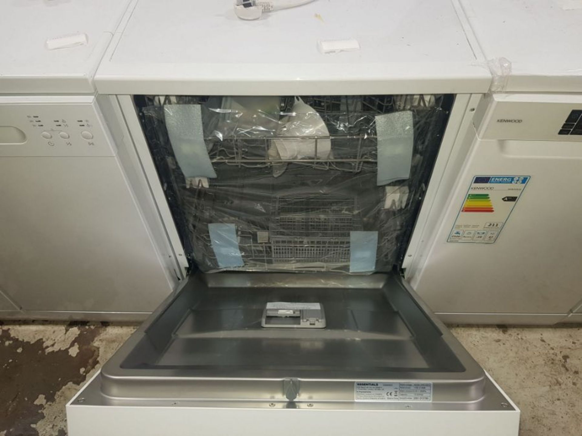 ESSENTIALS CDW60W20 DISHWASHER (VAT TO BE ADDED TO HAMMER PRICE) - Image 4 of 4