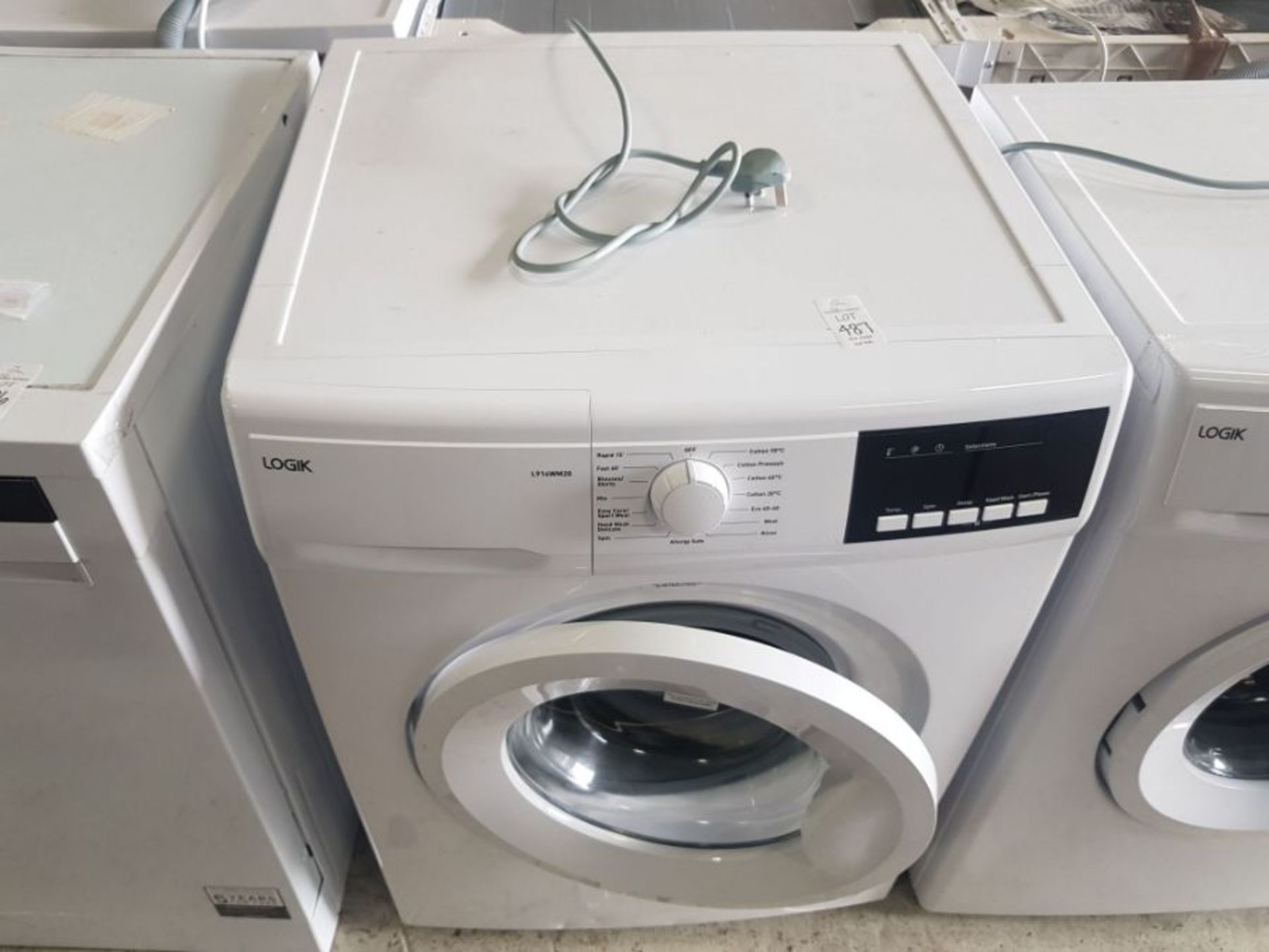 LOGIK L914WM20 WASHING MACHINE (VAT TO BE ADDED TO HAMMER PRICE) - Image 2 of 4