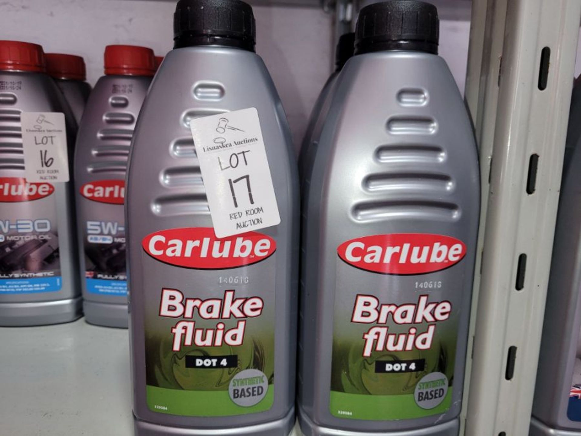 3x CARLUBE BRAKE FLUID DOT 4 SYNTHETIC BASED 1L - Image 2 of 3