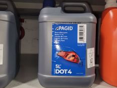 5L PAGID BRAKE FLUID DOT 4