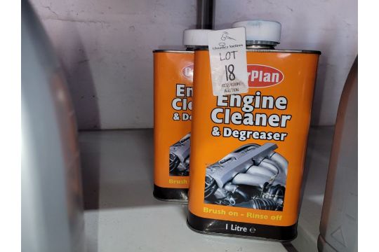 2x CARPLAN ENGINE CLEANER AND DEGREASER 1L - Image 2 of 3