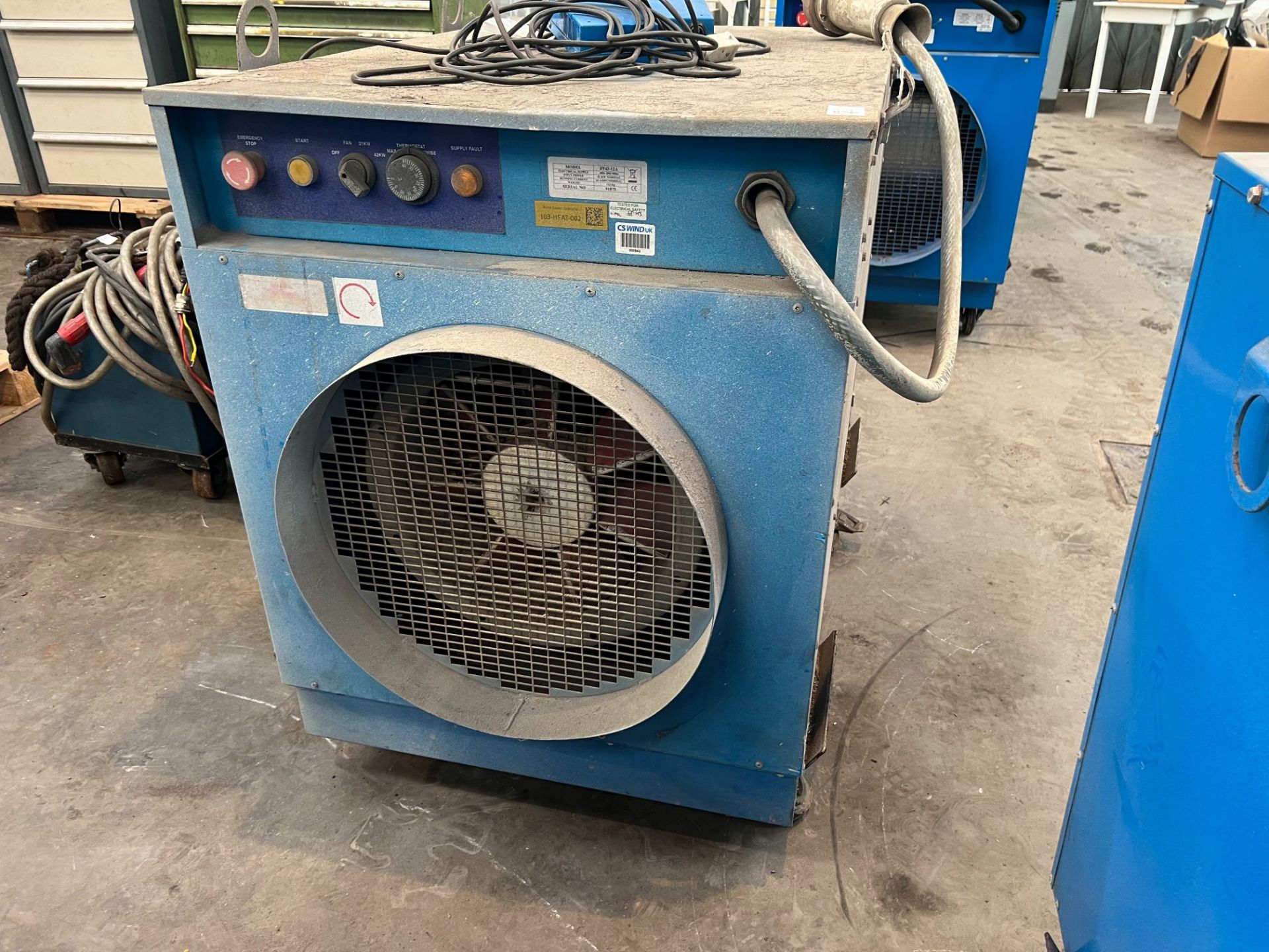 4 PHASE ELECTRIC FAN HEATER (MODEL FF42-12)