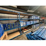 5X BAYS OF HEAVY DUTY RACKING (PER BAY SIZE 108" X 30.5 X 106.5"H) (6X UPRIGHTS, 20X 1" THICK TIMBER