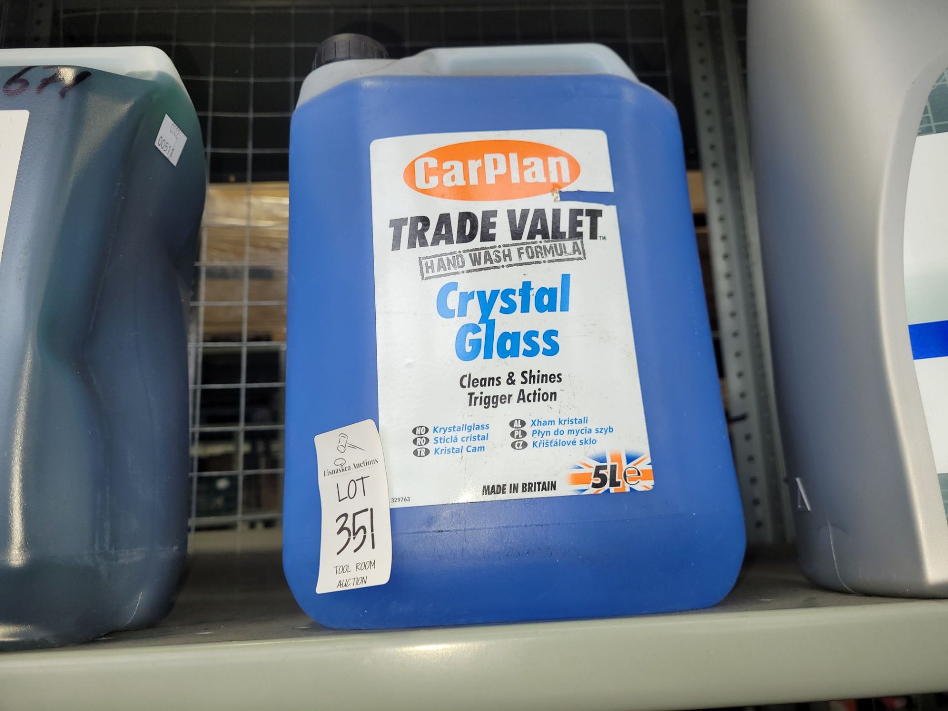 5L TRADE VALET CRYSTAL GLASS