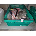GREEN CRATE OF CONTENTS