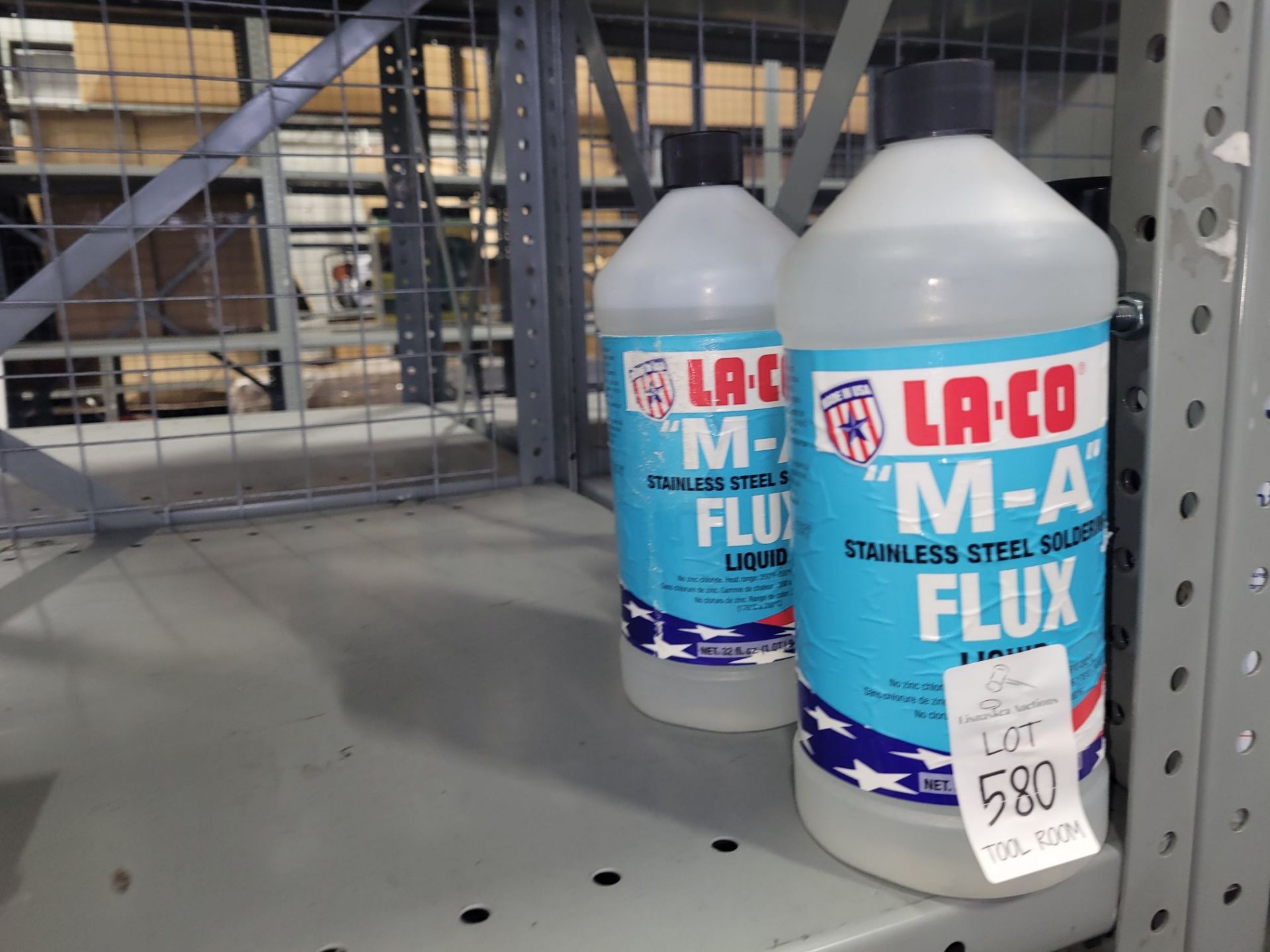 2x 946ML LACO M-A STAINLESS STEEL SOLDERING FLUX LIQUID