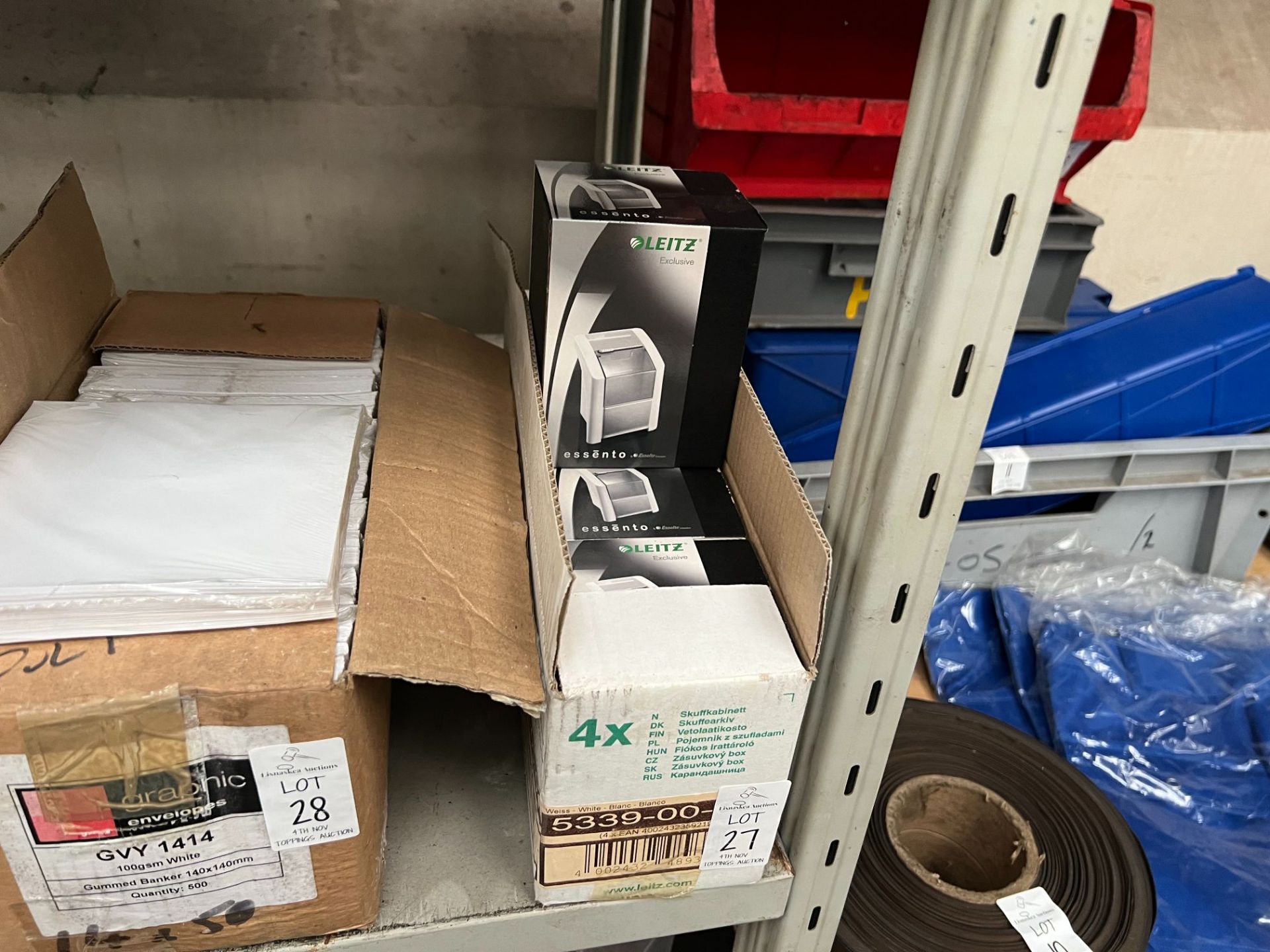 BOX OF OFFICE ITEMS (NEW)