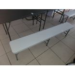 6FT TRESTLE BENCH SEAT (NEW)