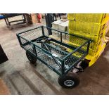 MESH 4 WHEELED CART