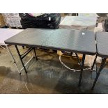 4FT HEAVY DUTY RATTAN FOLD OUT TABLE (NEW)