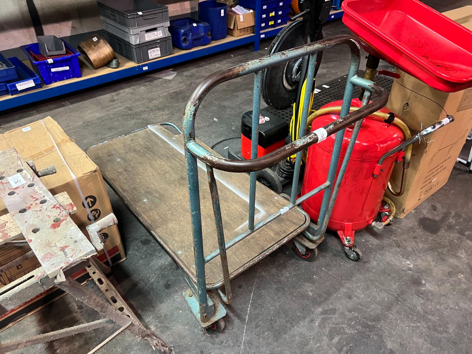 HEAVY DUTY PLATFORM TROLLEY