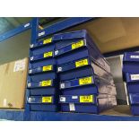 10X HEAVY DUTY PLASTIC STACKING STORAGE TUBS