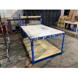 LARGE HEAVY DUTY PACKING WORK BENCH STATION