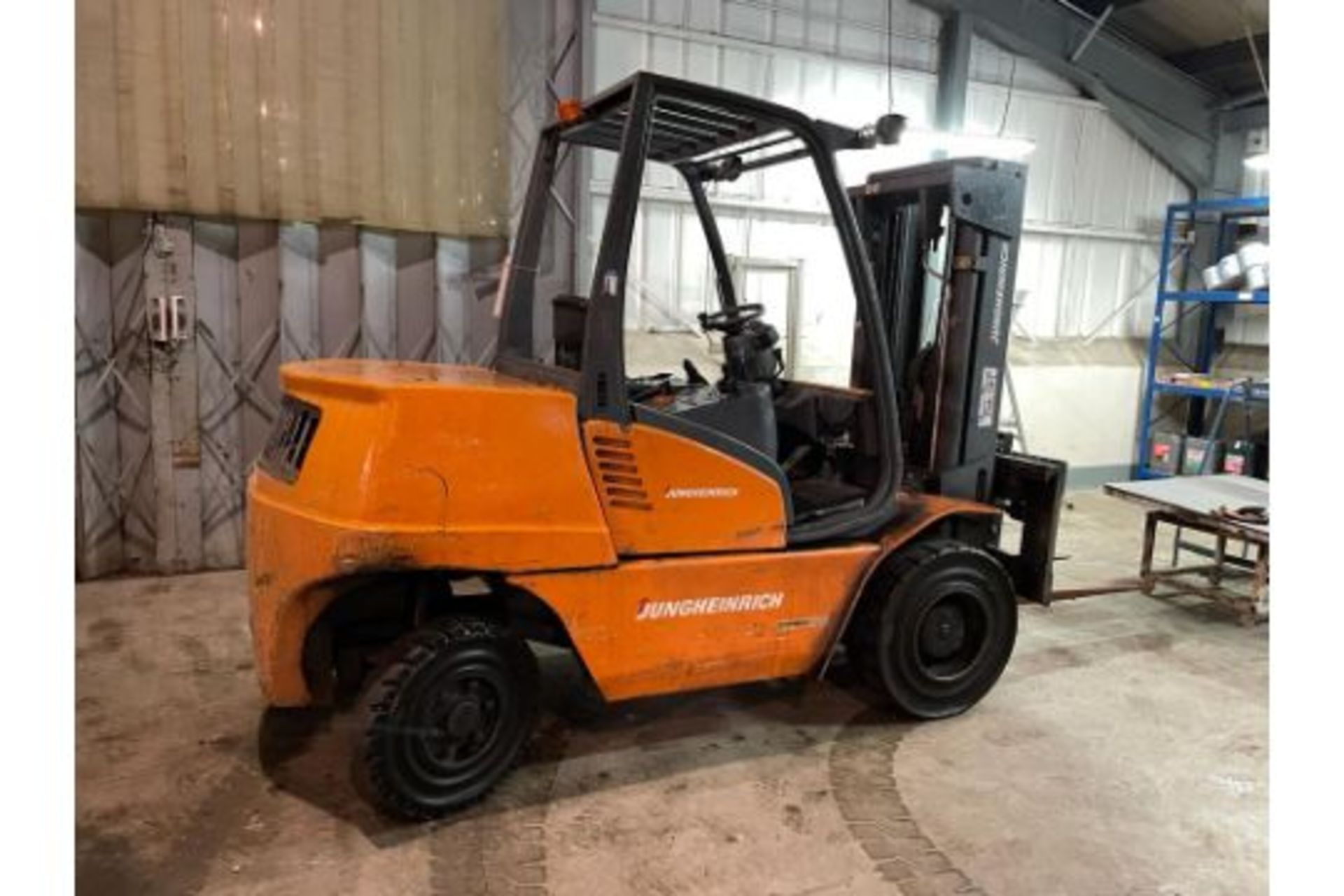 10% BUYER'S PREMIUM - JUNGHEINRICH CD50C DIESEL FORKLIFT 4500KGS - LIFT HIGHT 4600MM SIDE SHIFT - - Image 12 of 13