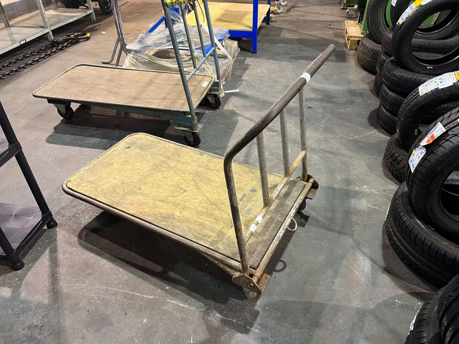 HEAVY DUTY PLATFORM TROLLEY