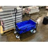 4 WHEELED FOLD UP TROLLEY CART