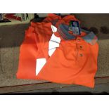 PULSAR ORANGE HI-VIS TOP AND TROUSERS (NEW)