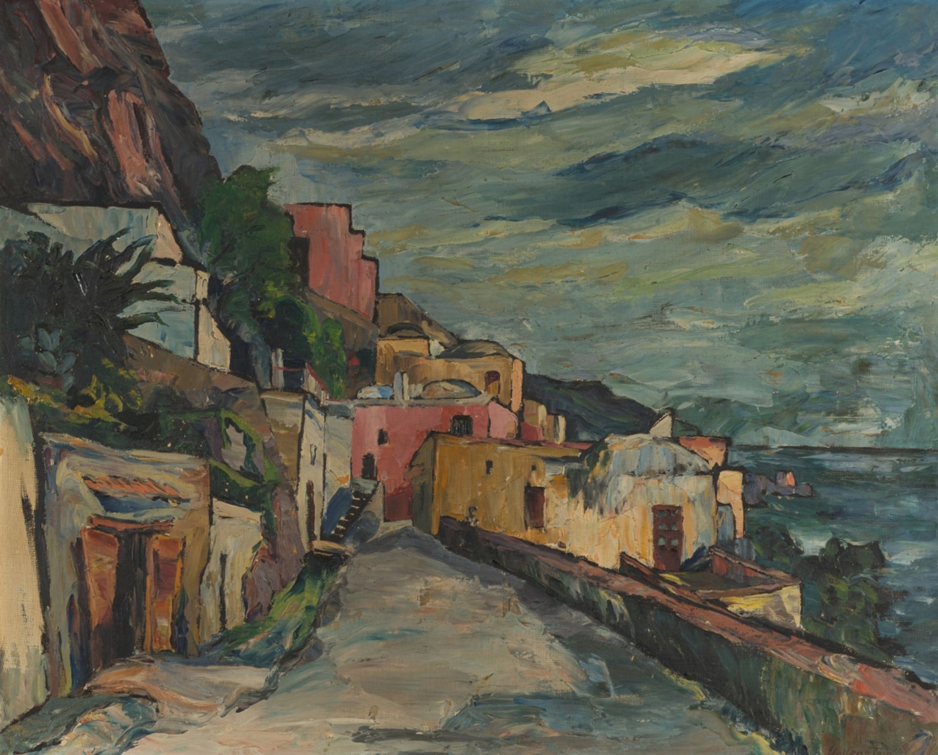 Hollenstein, Stephanie(1886-1944)Coastal Vedutaoil on canvassigned lower right23,8 x 29,1