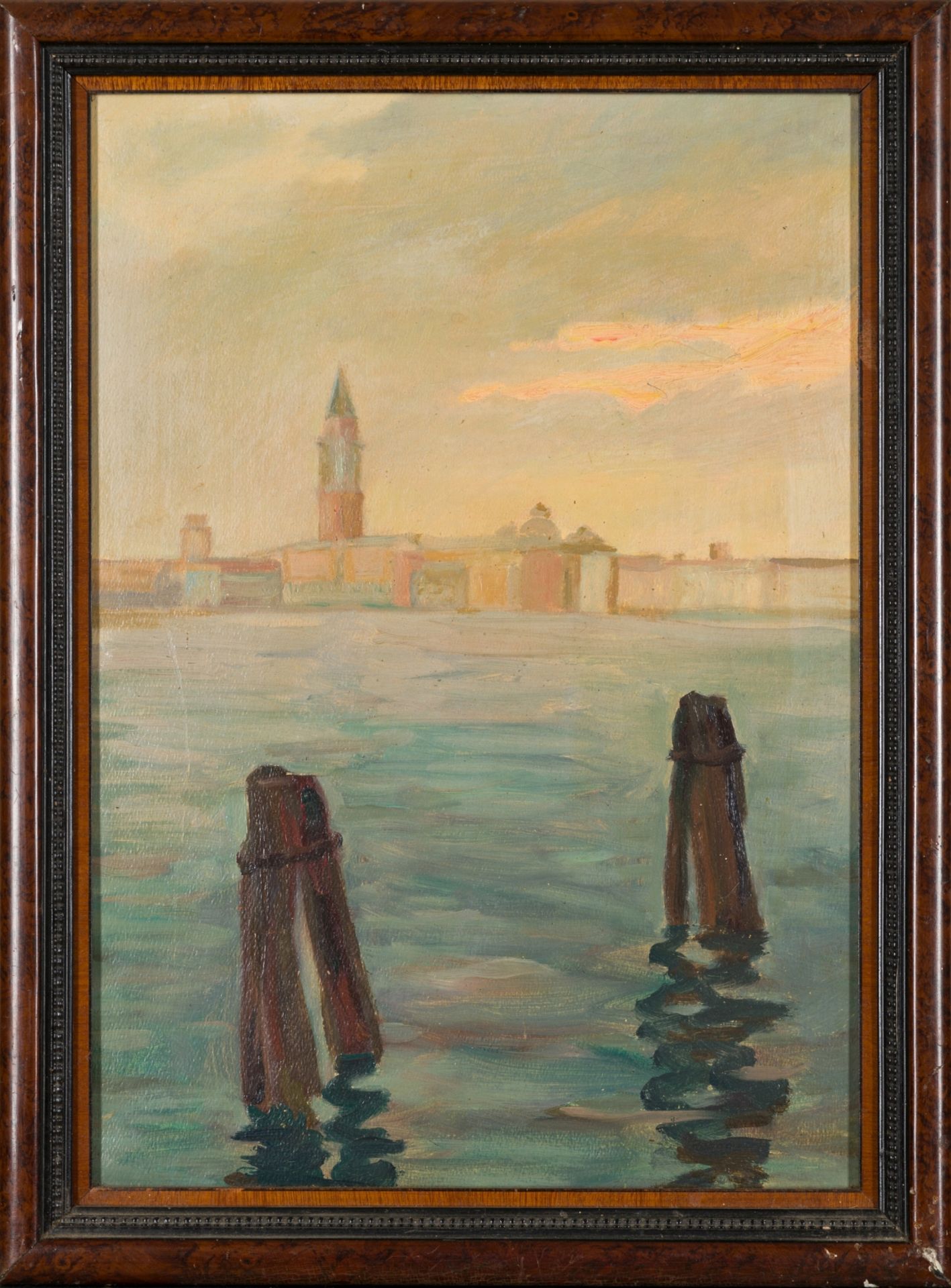 Bareuther, Liesl(1899-1970)Veniceoil on canvasverso with estate stamp17,1 x 12,2 inframed - Image 2 of 3